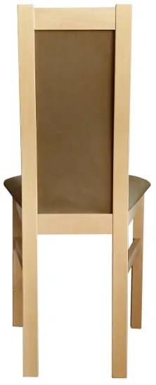 Sedia da pranzo ZOE rovere/marrone