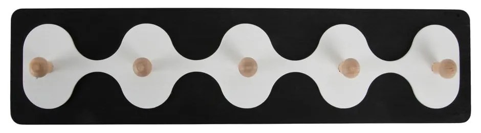 Attaccapanni da parete nero 48 cm Rizar – PT LIVING