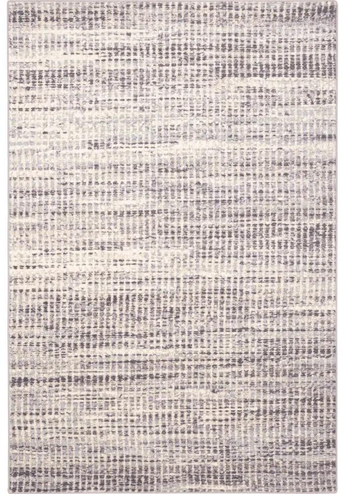 Tappeto in lana crema 160x240 cm Striped - Agnella
