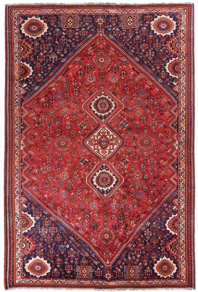 Gashghai Tappeto persiano 340x230 (Iran) Annodato A Mano