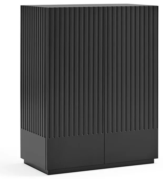 Cassettiera nera , larghezza 92 cm Doric - Teulat