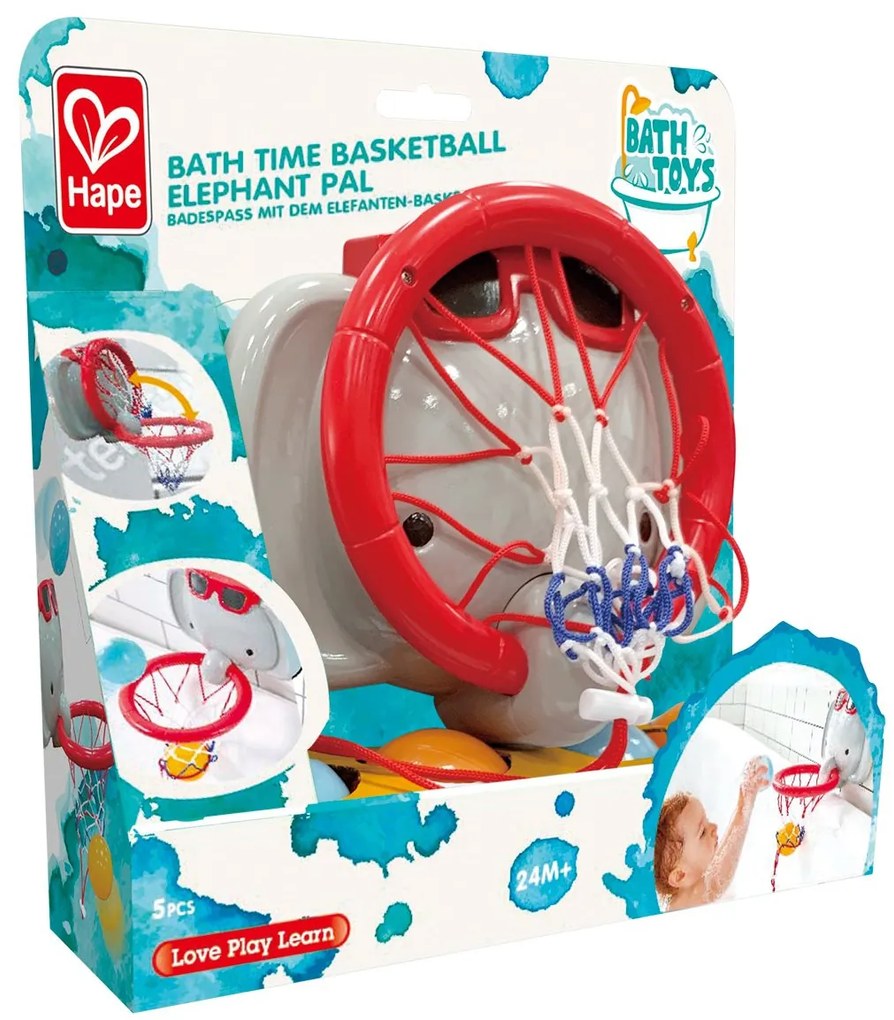 Set elefantino basket Pal - gioco da bagno