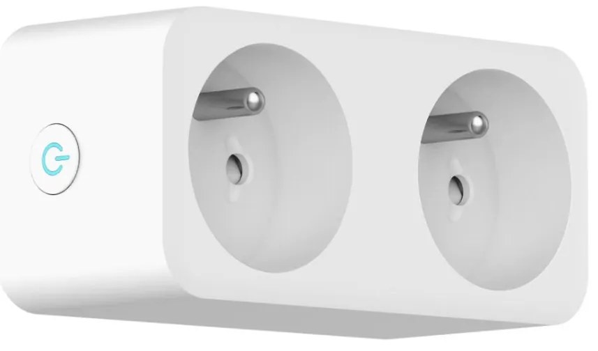 Immax NEO 07751L - Ripartitore presa intelligente NEO LITE 2x16A/230V Wi-Fi Tuya