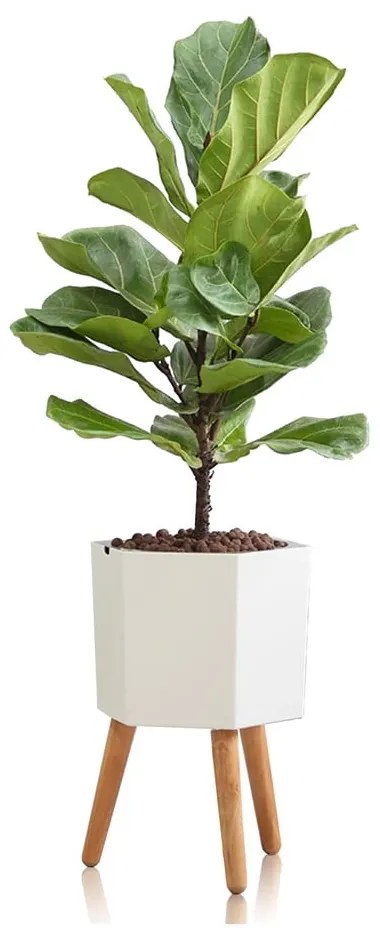 Vaso autoinnaffiante in plastica ø 23 cm Calla - Tomasucci