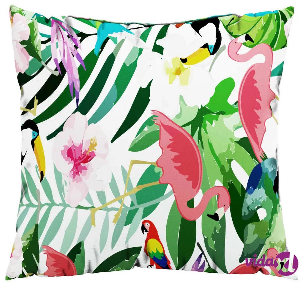 vidaXL Cuscini Decorativi 4 pz Multicolore 50x50 cm in Tessuto