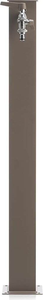 Fontana da Giardino con Doppio Rubinetto Belfer 42/QRR Tortora...