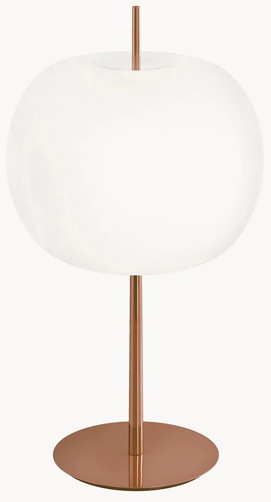 Lampada da tavolo in vetro soffiato con luce regolabile Kushi