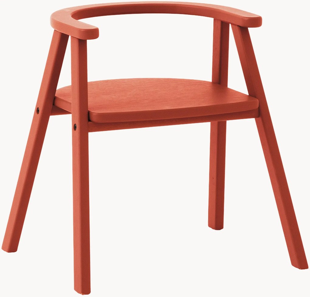 Sedia per bambini in legno di faggio Growing Green