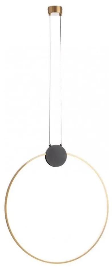 Redo 01-3107 - Lampadario LED a sospensione con filo ATOM LED/20W/230V diametro 60 cm