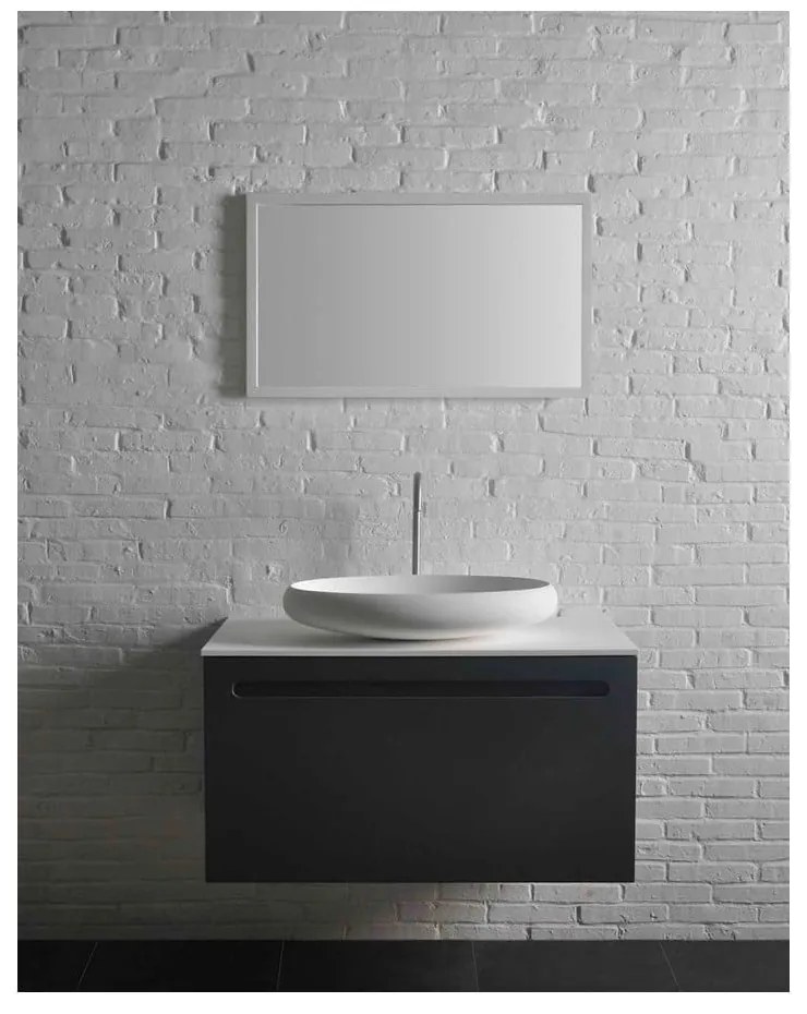 Lavabo ovale bianco , 60 x 40 cm Thin - Sapho