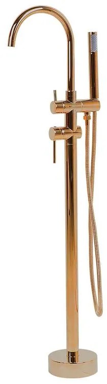 Rubinetto per vasca freestanding color rame TUGELA Beliani