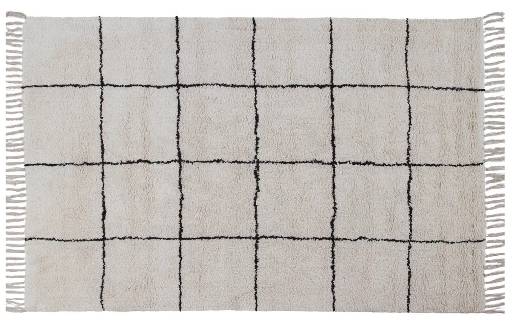 Tappeto 200x140 cm Cotton Berber Disegno 1