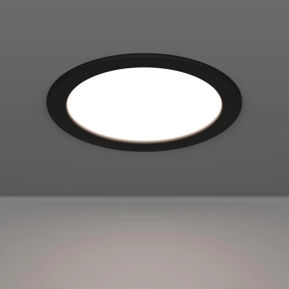 Eglo 901388 - Faretto da incasso LED FUEVA LED/10,5W/230V Ø 16,8 cm nero