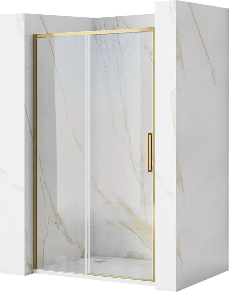 Porta doccia REA Rapid Slide 160 Gold Brush