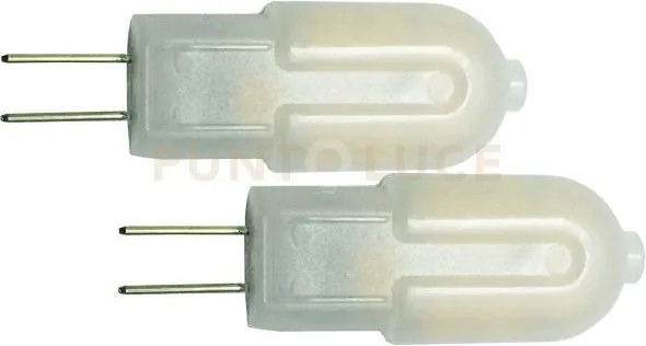 Klassic-g4-1,5m kit 2pz lampadine led attacco g4 12v ac e dc 1,5w 1...
