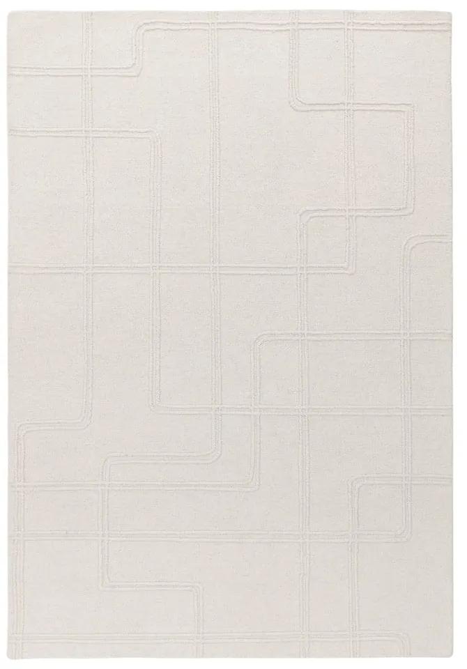 Tappeto in lana tessuta a mano color crema 120x170 cm Ada - Asiatic Carpets