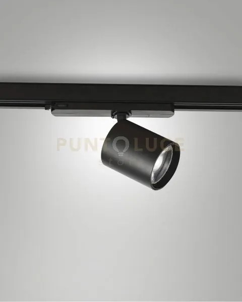 Renoir proiettore binario 4000k 3150lm 28w nero orientabile 35° cr...