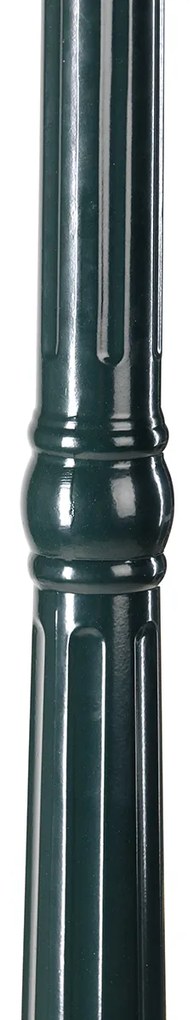 Lanterna da esterno rustica verde scuro 3 luci IP44 - New Orleans