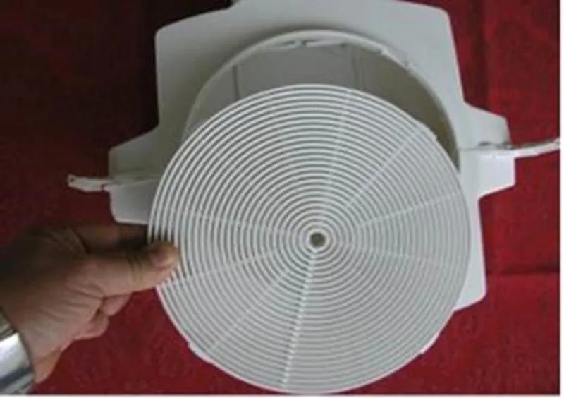 Griglia Universale Di Compensazione Per Faretti Rotondi Di Diametro Da 20 A 150 Mm Temp.Max 120°,Max Lamp.75 W Alogena ,15 Watt A Led, Glow Wire 650°