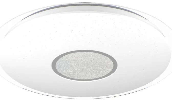 Plafoniera LED Vizzini Ø 56 cm bianco IP20 cct da bianco caldo a bianco freddo con regolazione di temperatura, 4990 lumen INSPIRE