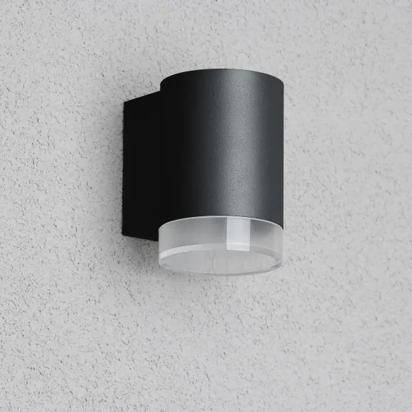 Brilagi - Applique da esterno LED RGBW MATERA 1xGU10/4,8W/230V nero IP54