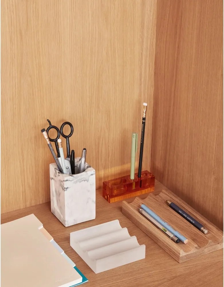 Organizzatore per la cancelleria Wave - Hübsch