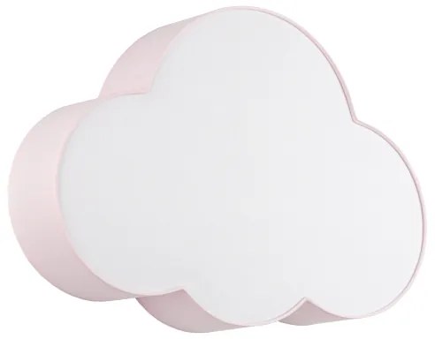 Brilagi - Plafoniera per bambini NIMBUS 4xE27/15W/230V 46x63 cm rosa