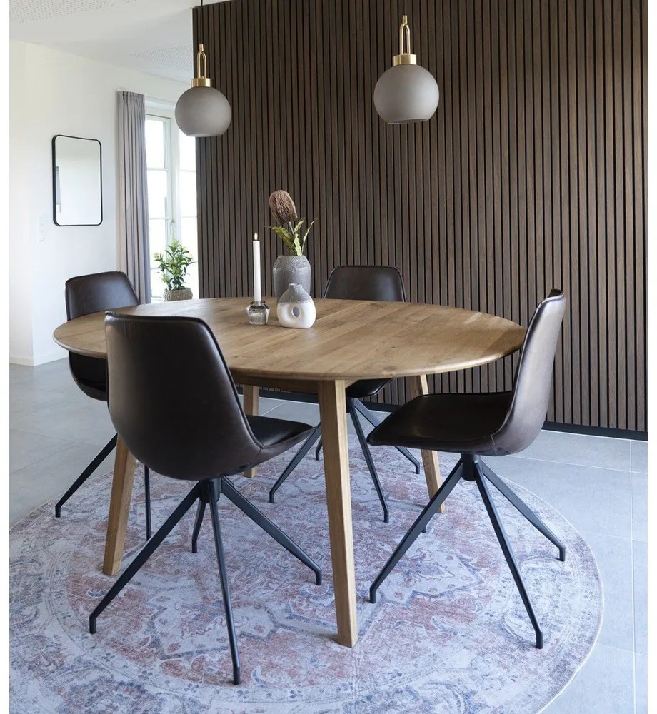 Sedie da pranzo marroni in un set di 2 Monaco - House Nordic