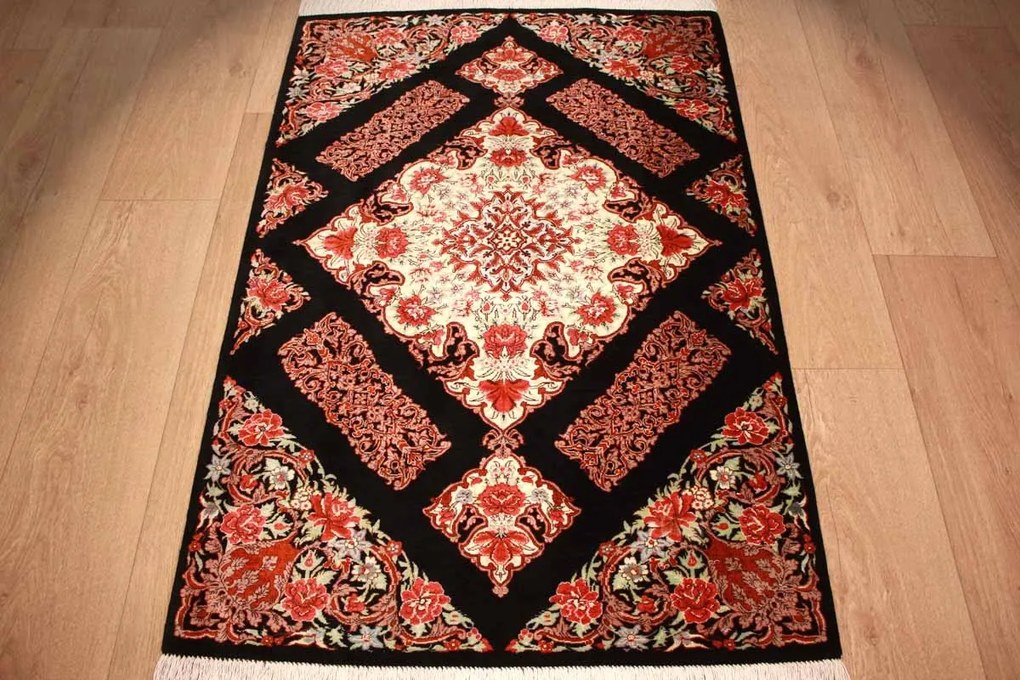 Ghom Tappeto persiano 80x120 (Iran) Annodato A Mano