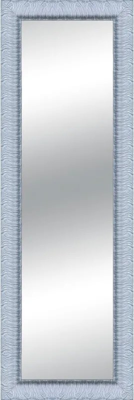 Specchio Matteo rettangolare in legno bianco 58 x 143 cm