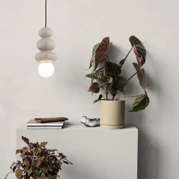 Argon 8786 - Lampadario da bagno su filo ORLANDO PLUS 1xG9/6W/230V IP44 grigio