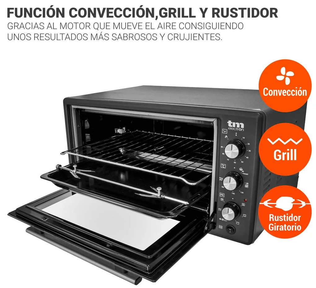 Forno a Convenzione TM Electron 45 L 45 L 200ºC