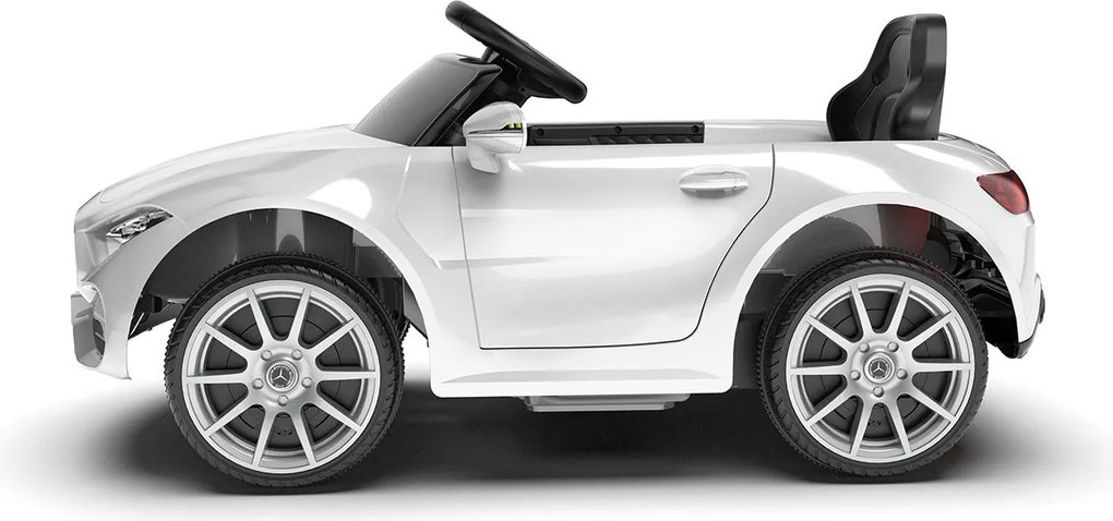 Macchina Elettrica per Bambini 12V con Licenza Mercedes CLS Small Bianco...