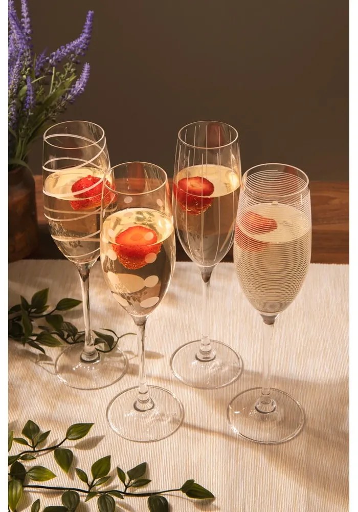 Bicchieri da spumante in set da 4 250 ml Cheers - Mikasa