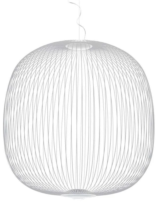 Foscarini - Spokes 2 Grande Lampada LED a Sospensione Dimmerabile 10m Bianco Foscarini