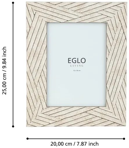 Eglo 423075 - Portafotografie KEMAYAN 13x18 cm beige