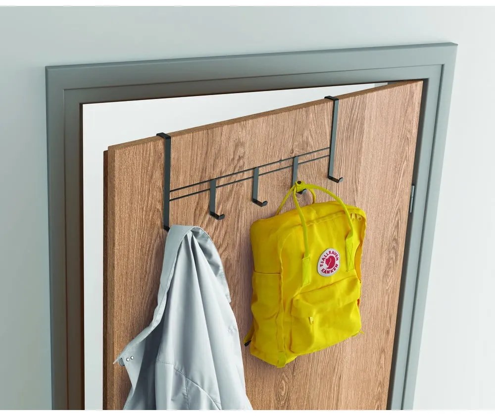 Appendiabiti in metallo nero 38 cm Lava - Metaltex