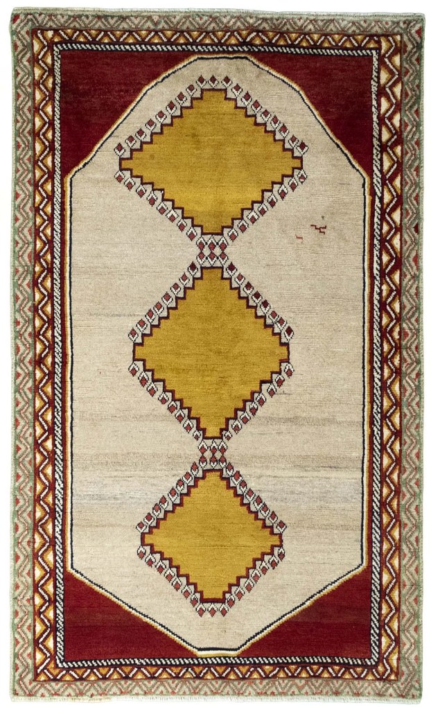 Gabbeh Tappeto persiano 130 x 230 Beige (Iran) Annodato A Mano