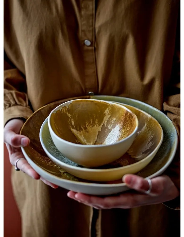 Ciotoline in set color crema in gres 4 pz 525 ml Lacey – Bloomingville