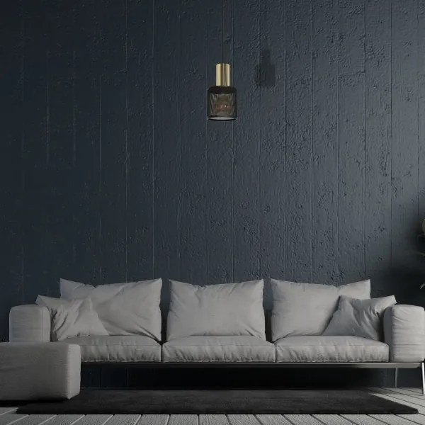 Lampadario su filo  ARES 1xE27/60W/230V