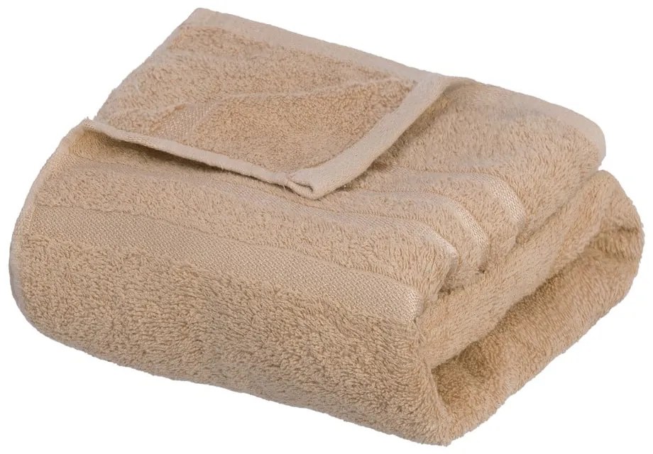 Asciugamano tipo terry beige in cotone 70x140 cm Simple – Casa Selección