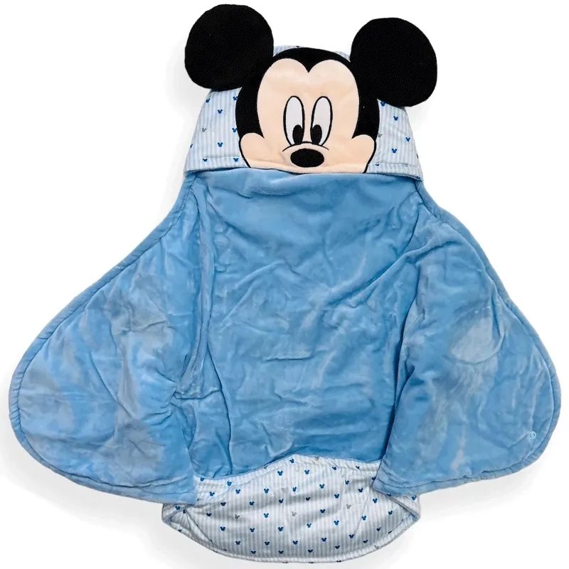 Sacco nanna neonato in pile Topolino Disney  Colore Azzurro