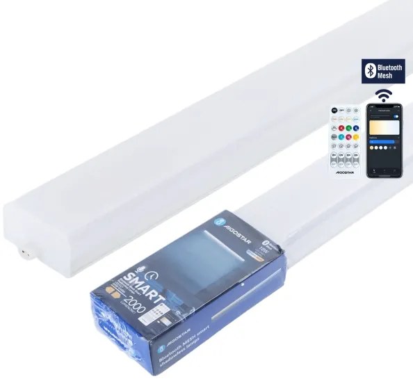 Aigostar - Plafoniera LED dimmerabile MESH LED/18W/230V 3000-6500K + telecomando