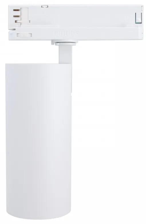 Faro LED 42W per Binario Trifase, 38° + 60° Bianco, PHILIPX Xitanium CRI92 Colore  Bianco Naturale 4.000K