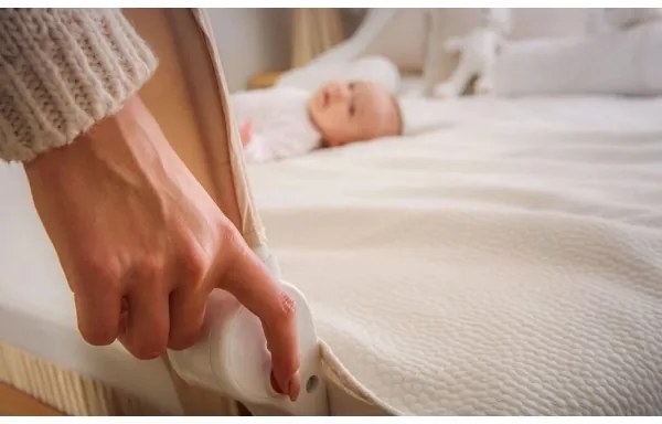 Lionelo - Barriera di sicurezza per letto EVA grigia