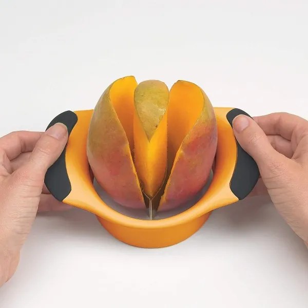 Trade Shop - Taglia Mango Affetta Senza Osso Lame Casa Cucina Coltello Frutta