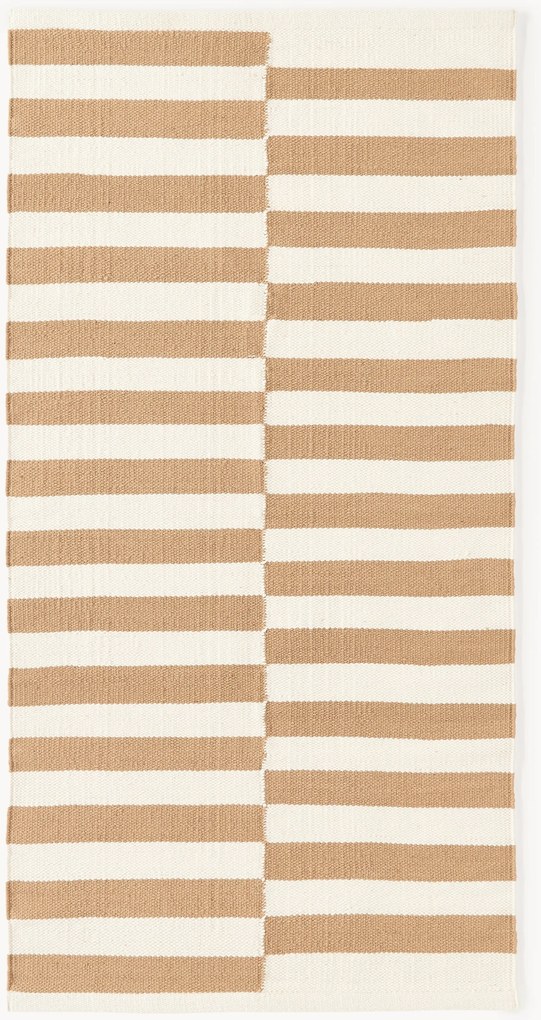 Tappeto kilim a righe tessuto a mano Donna