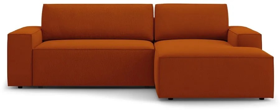 Divano letto color mattone (angolo destro) Jodie - Micadoni Home