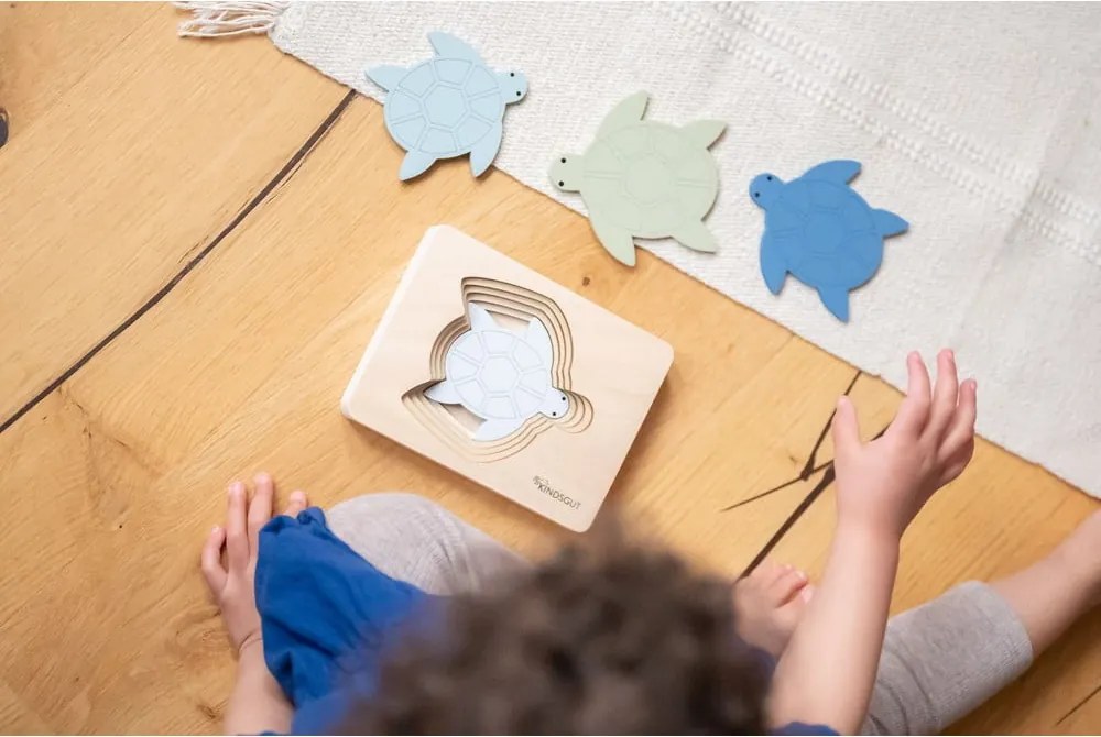 Puzzle in legno Turtle - Kindsgut