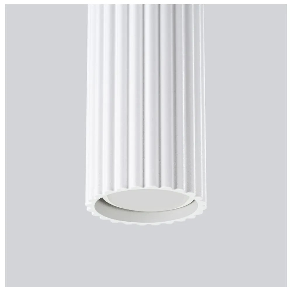 Lampadario bianco ø 19,5 cm Gleam – Sollux